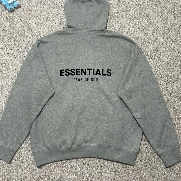 Fear of God Essentials Heather Gray Hoodie - Picture 2 of 9